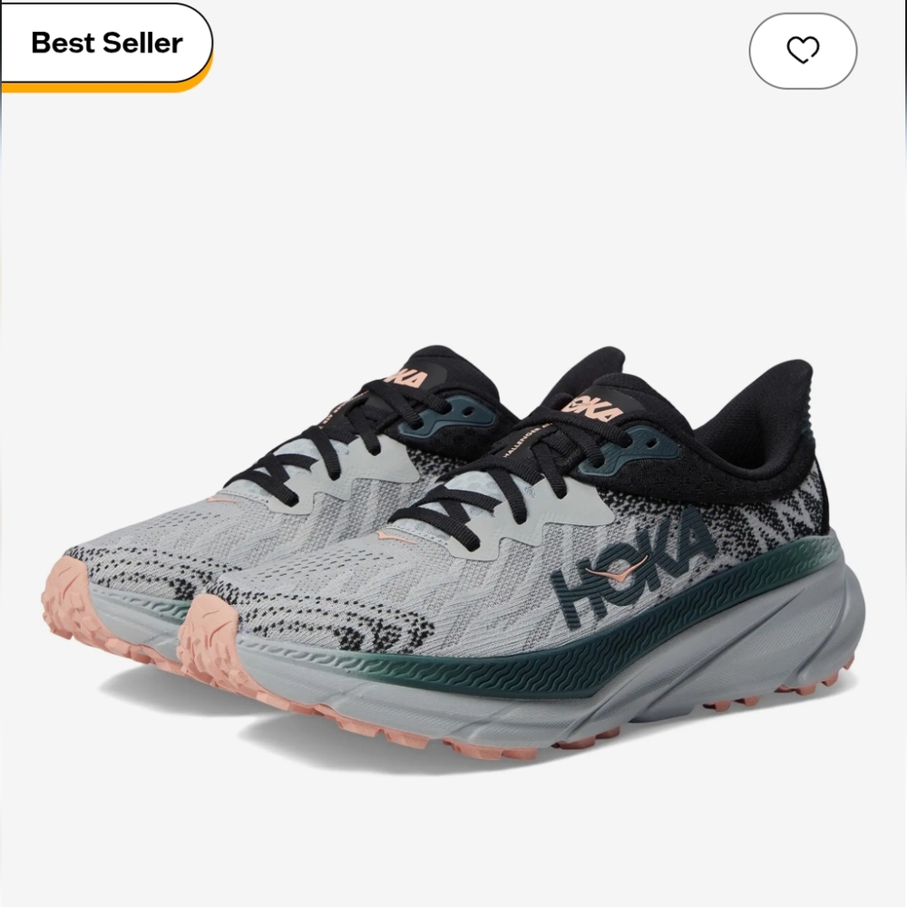 EXCELLENT Hoka Challenger ATR 7 Women's 11 Harbor Mist Spruce
